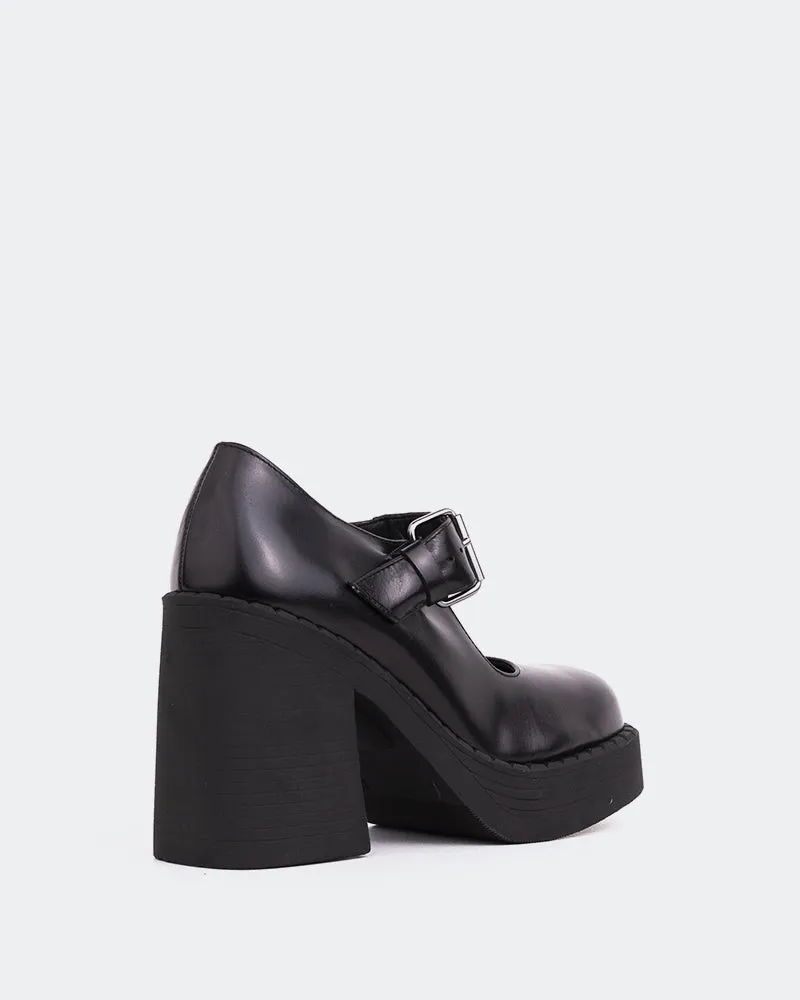 Damelio Black Leather