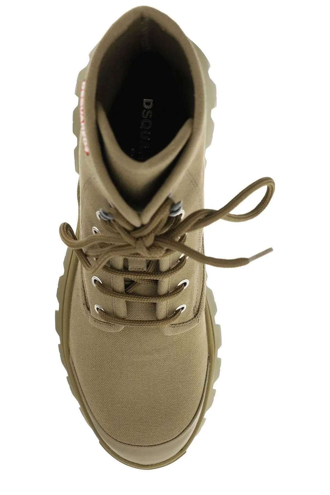 Dsquared2 Chunky Lace-Up Combat Boots