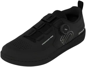 Five Ten Freerider Pro BOA Flat Shoes - Womens  Core BLK/Linen Green/FTWR White 7
