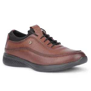 Healers Casual Tan Lacing Shoes For Men A576-07 By Liberty