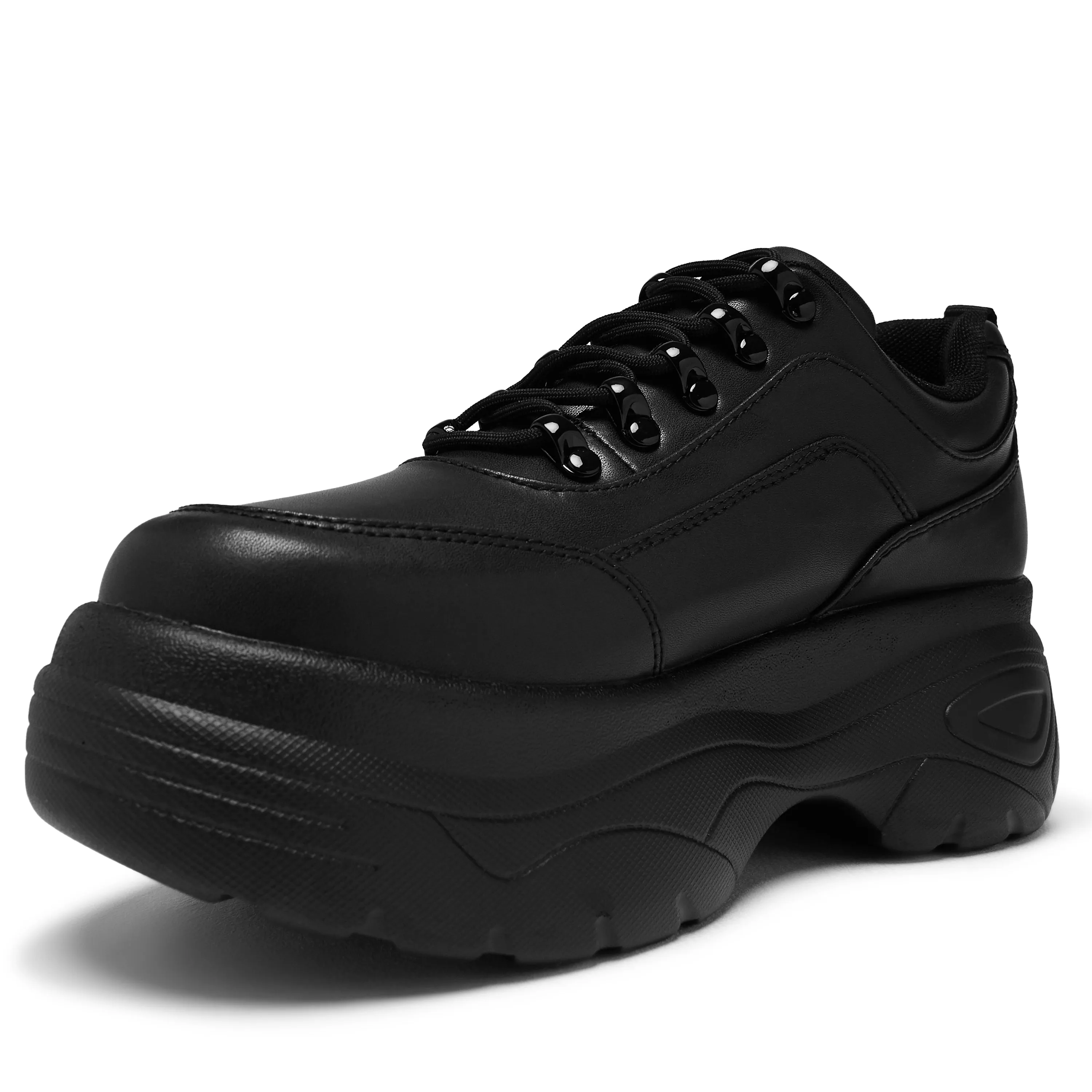 Jennie Striker Black Chunky Bubble Trainers