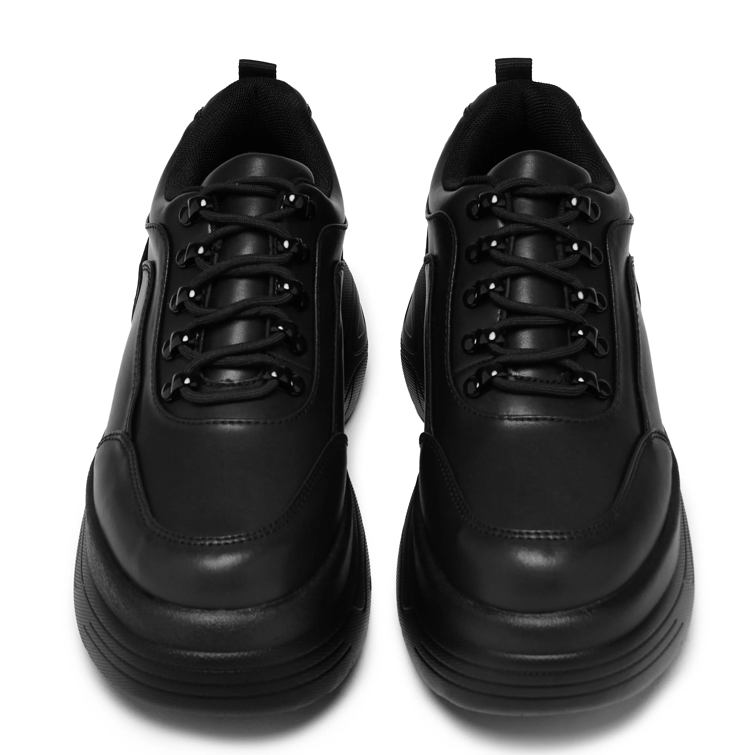 Jennie Striker Black Chunky Bubble Trainers