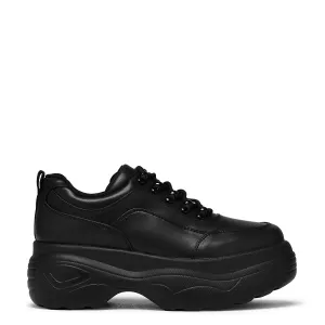Jennie Striker Black Chunky Bubble Trainers