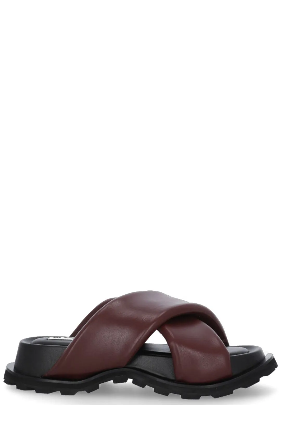 Jil Sander Cross-Over Strap Chunky Sandals