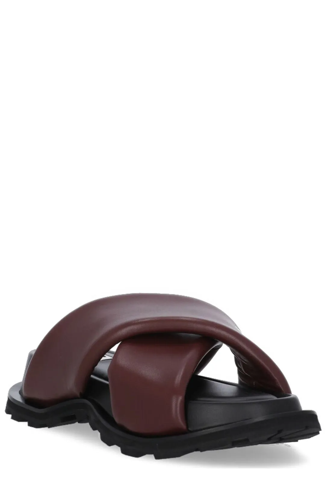 Jil Sander Cross-Over Strap Chunky Sandals
