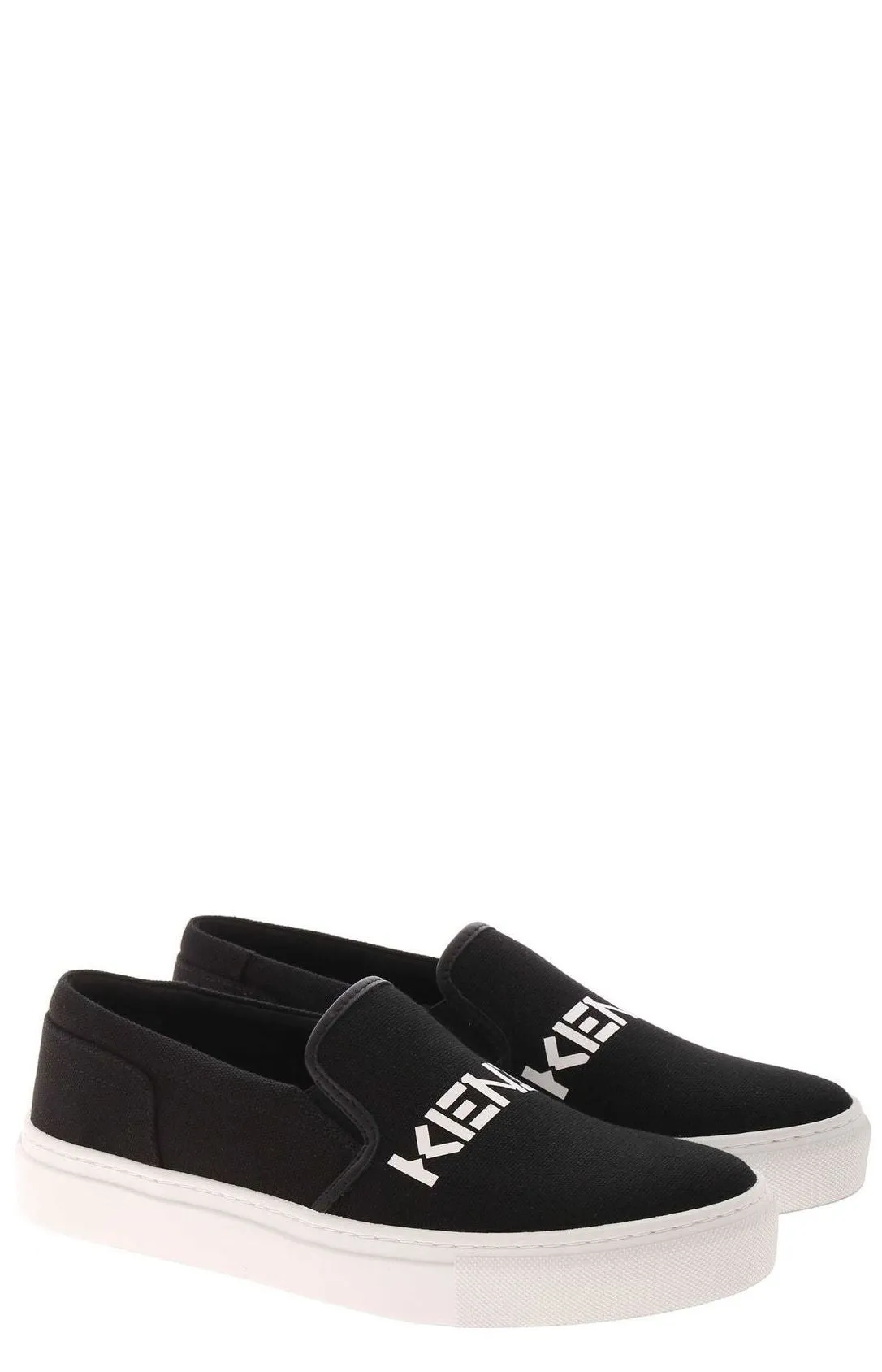Kenzo K-Skate Logo Printed Slip-On Trainers