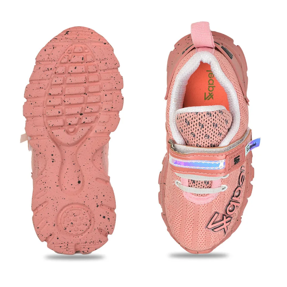 Leap7x Slip-on Casual Shoes For Kids (PEACH) JEEVA-10 By Liberty