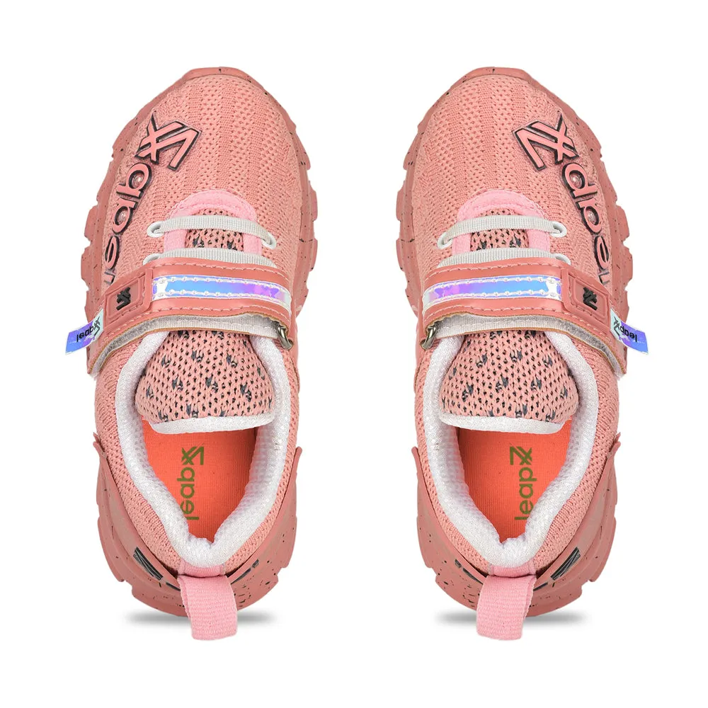 Leap7x Slip-on Casual Shoes For Kids (PEACH) JEEVA-10 By Liberty