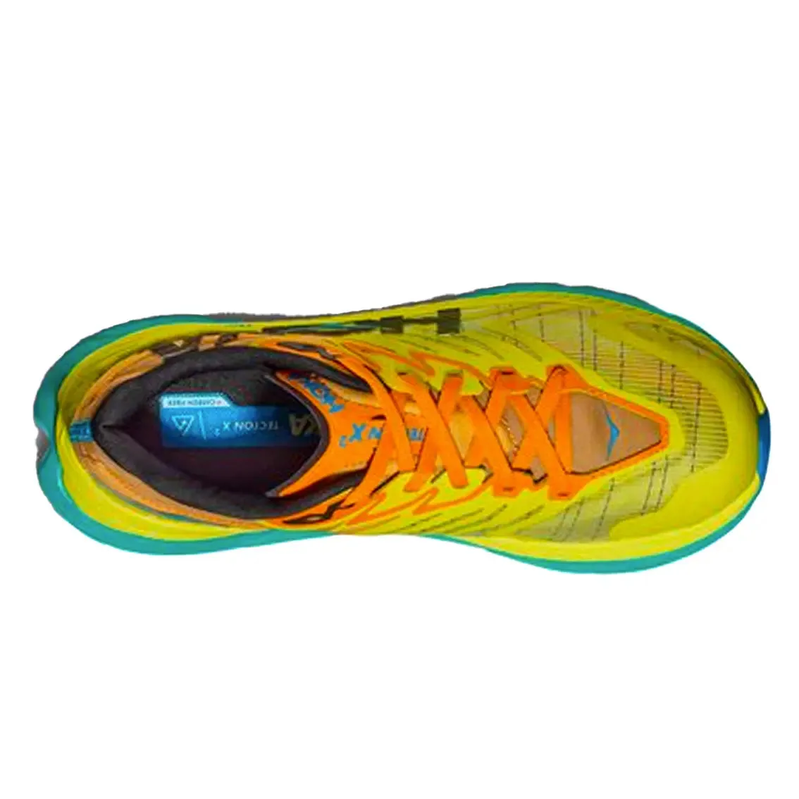 Mens HOKA Tecton X 2 - Evening Primrose / Radiant Yellow