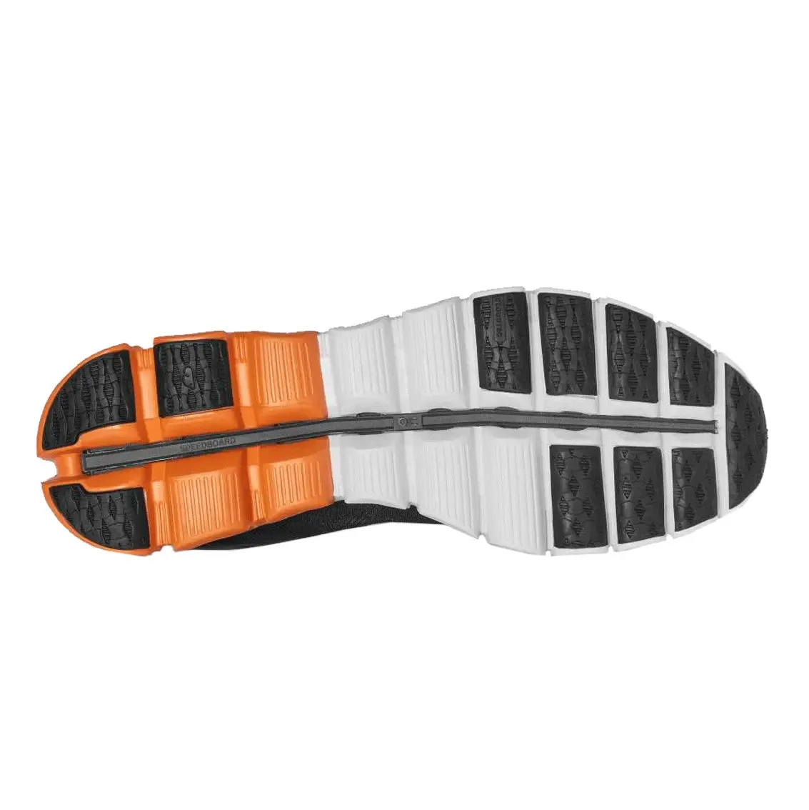 Mens On Running Cloudflow 3 - Black / Turmeric