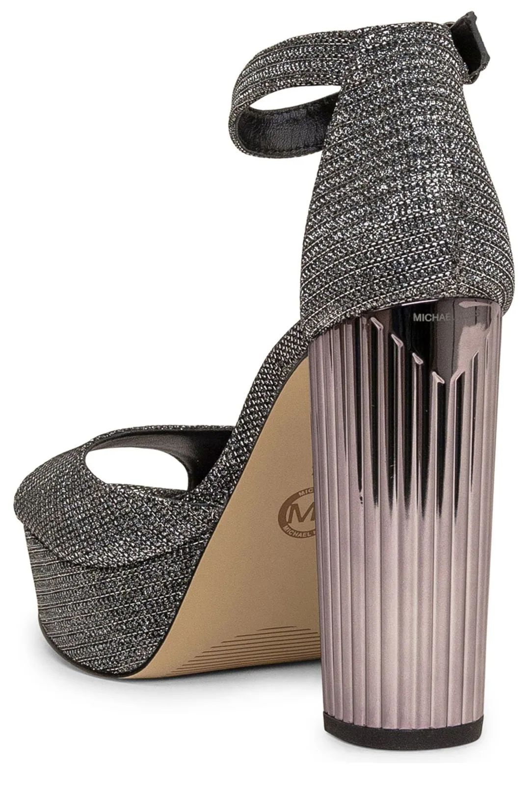 Michael Michael Kors Chain-Mesh Platform Sandals