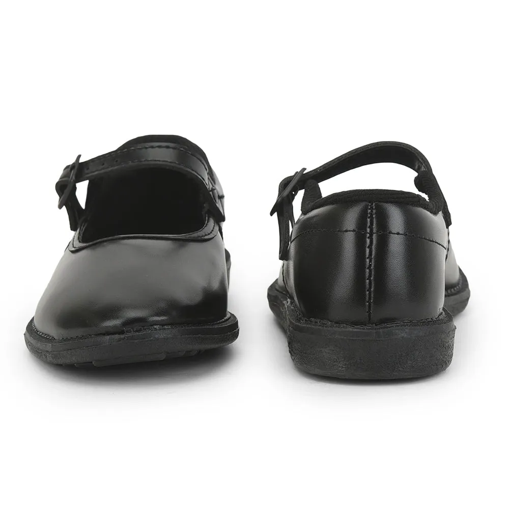 Prefect Black Ballerina Dress School Shoes For Kids N.S/GIRL By Liberty