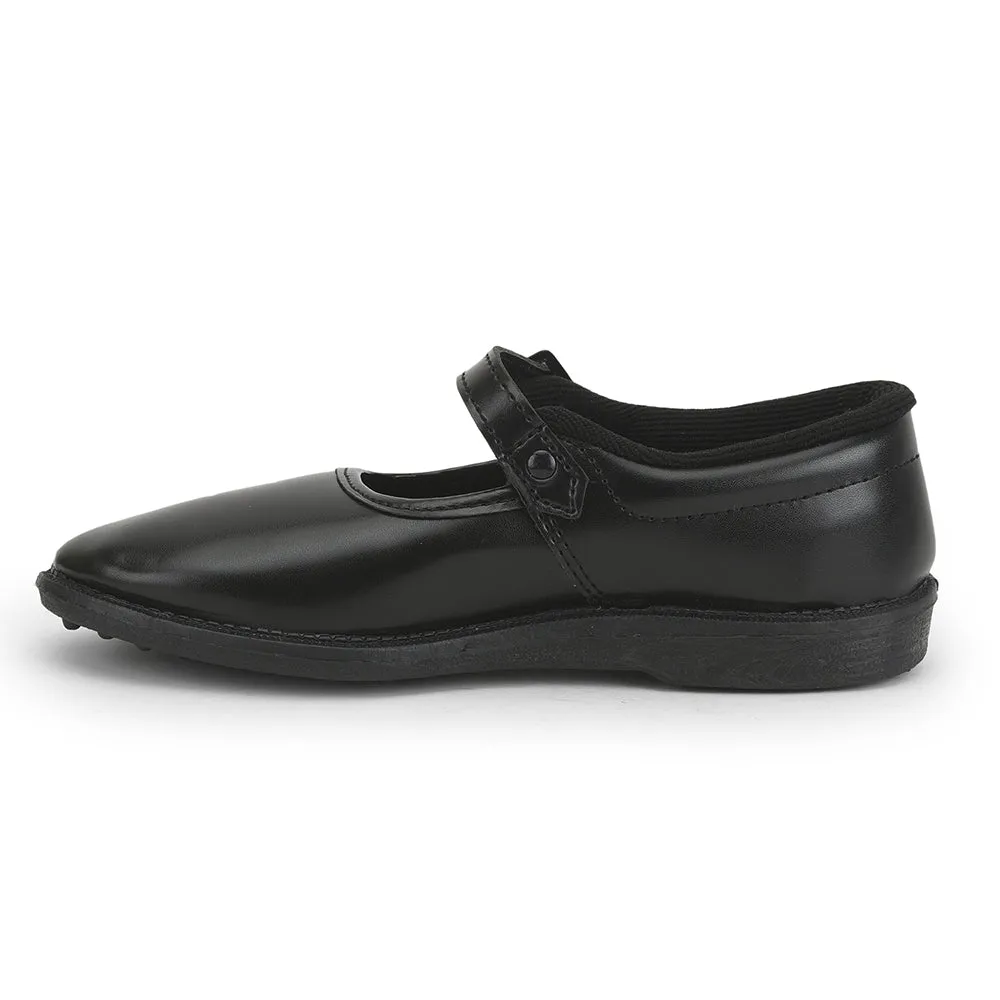 Prefect Black Ballerina Dress School Shoes For Kids N.S/GIRL By Liberty