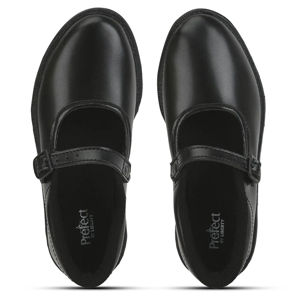 Prefect Black Ballerina Dress School Shoes For Kids N.S/GIRL By Liberty