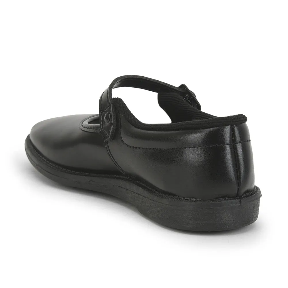 Prefect Black Ballerina Dress School Shoes For Kids N.S/GIRL By Liberty