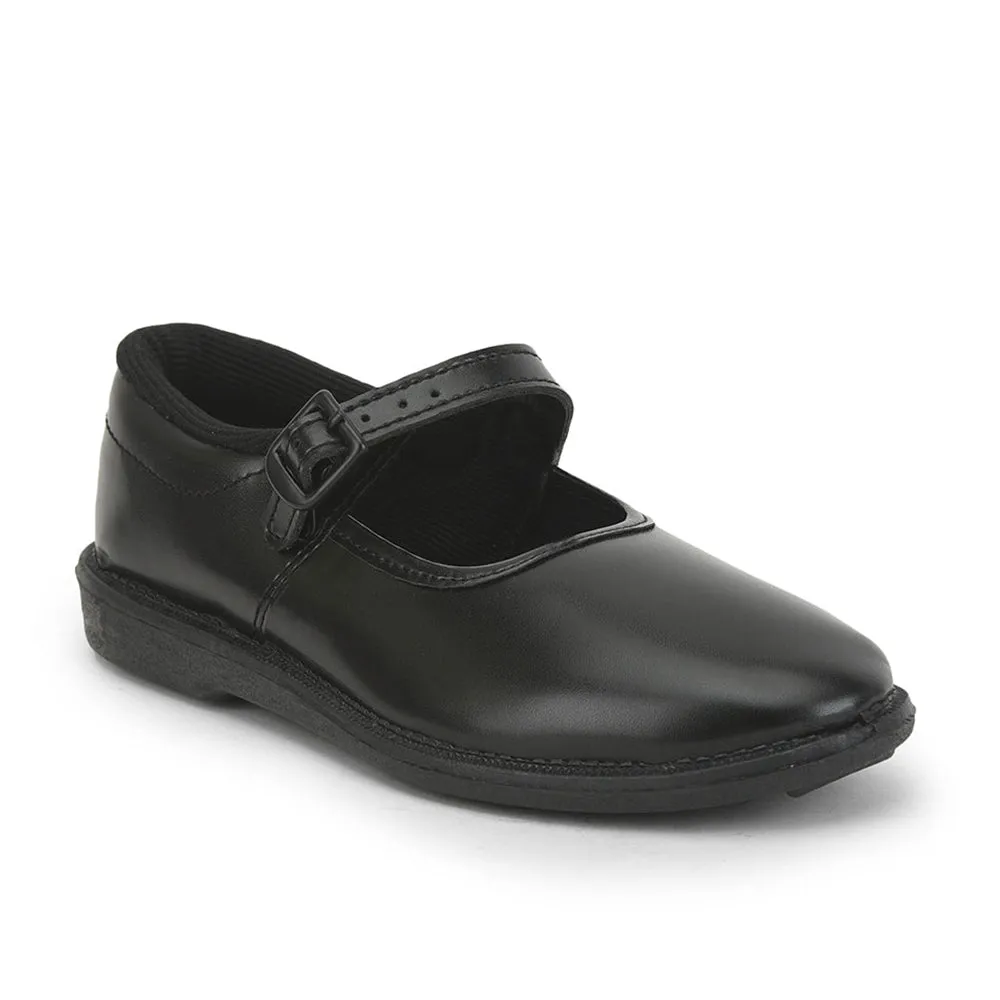 Prefect Black Ballerina Dress School Shoes For Kids N.S/GIRL By Liberty
