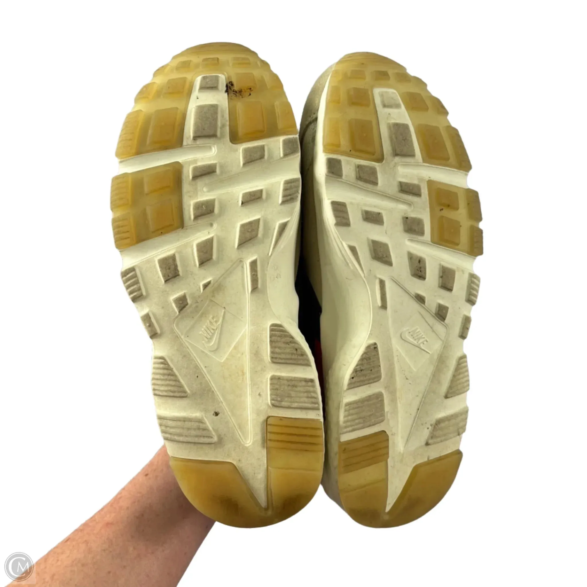 Shoes Athletic By Nike In Cream & Orange, Size: 9