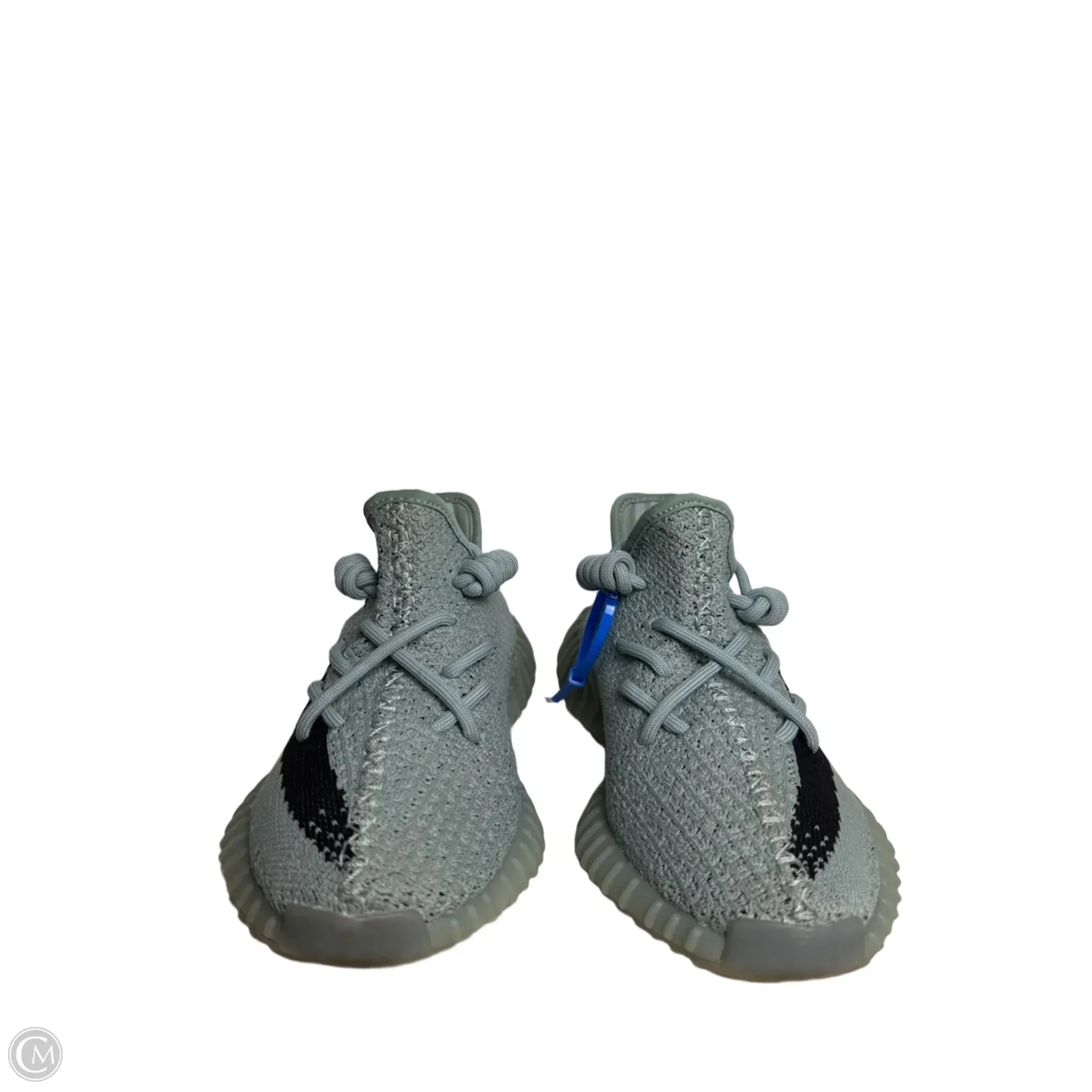 Shoes Luxury Designer By Yeezy In Green, Size: 6