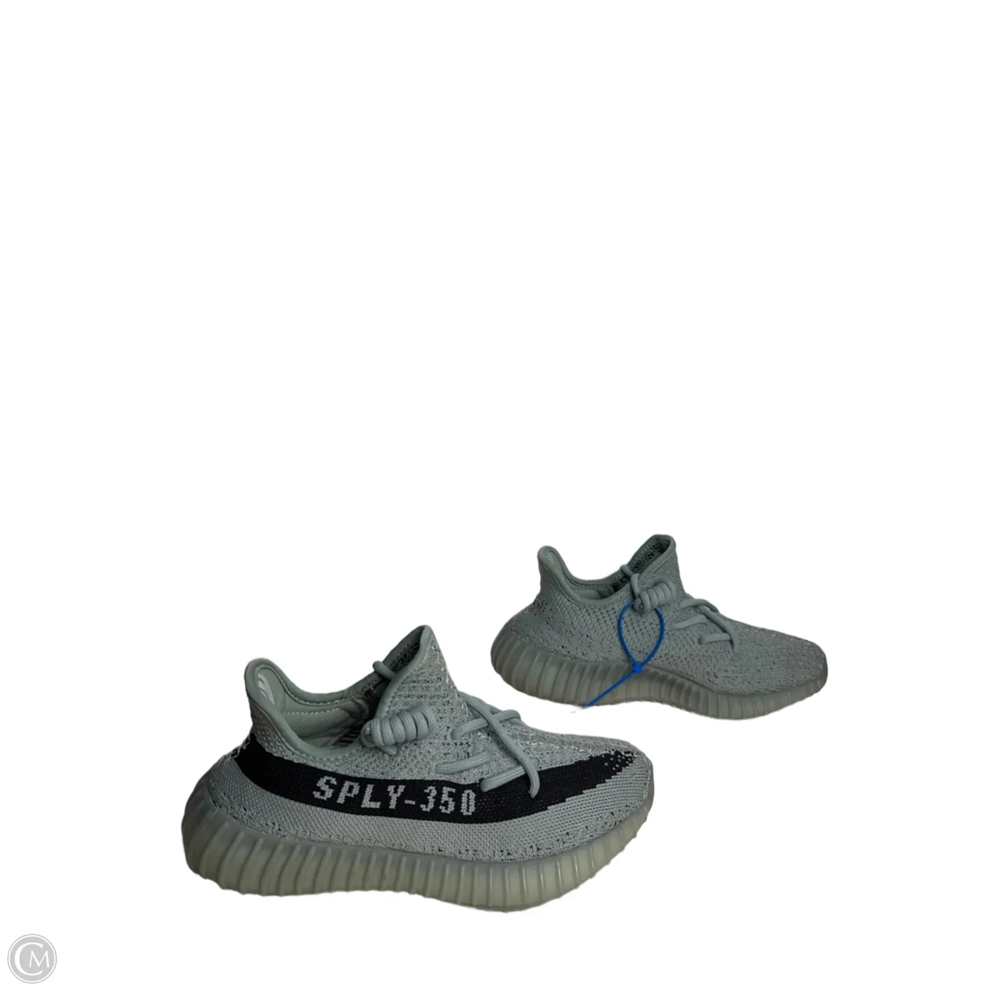 Shoes Luxury Designer By Yeezy In Green, Size: 6