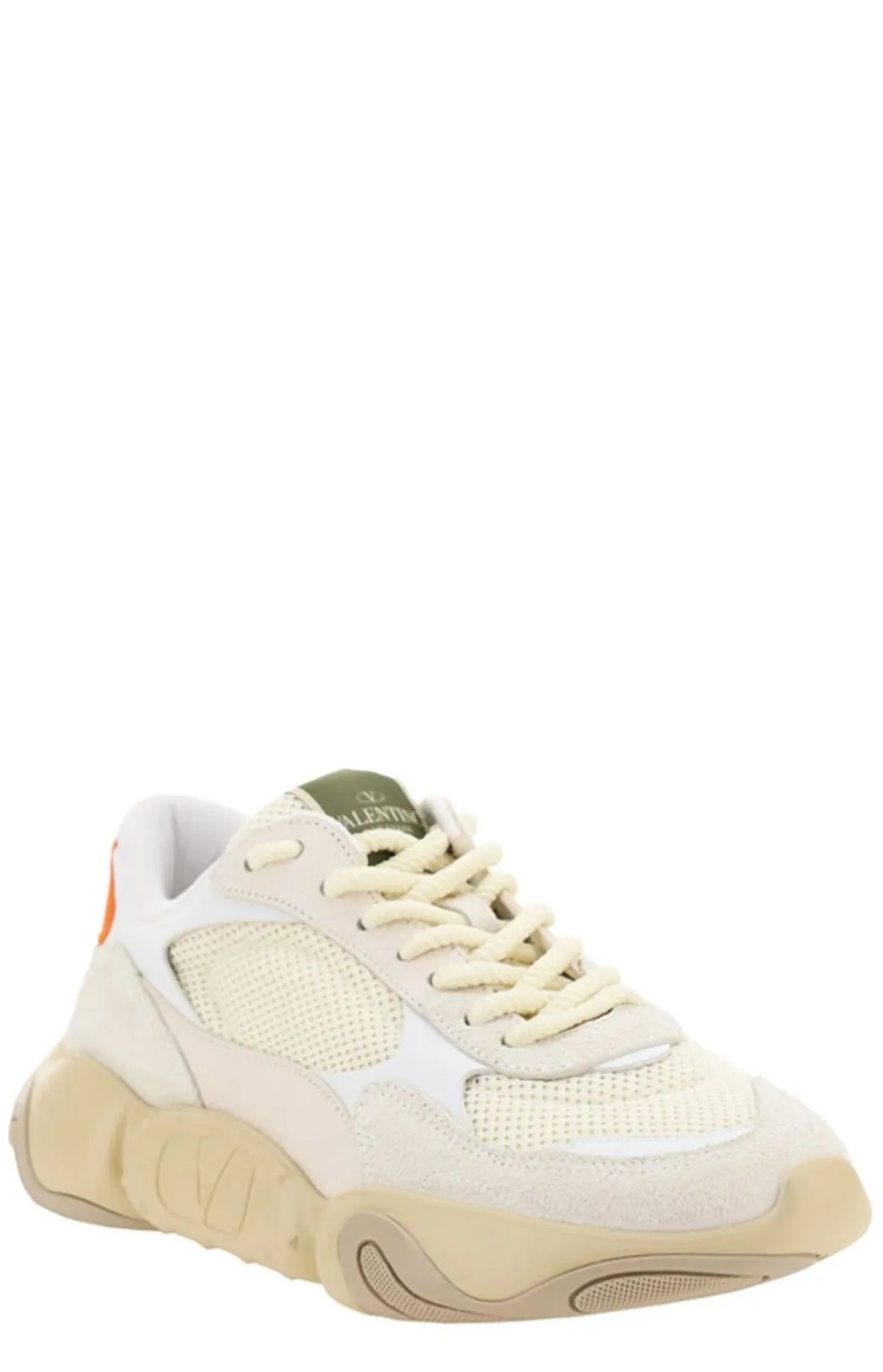 Valentino Bubbleback Lace-Up Sneakers