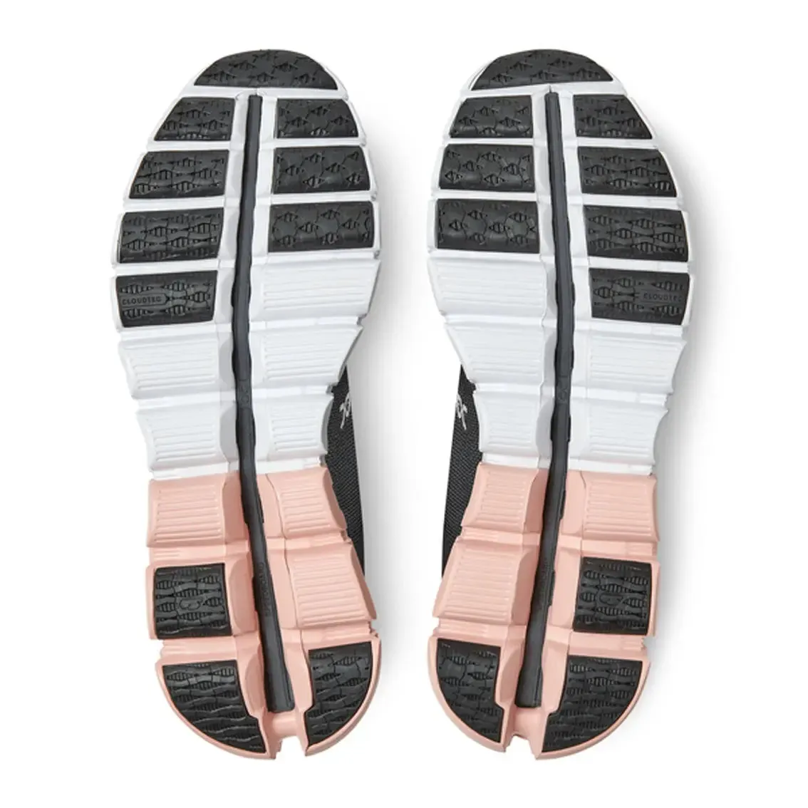 Womens On Running Cloudflow 3 (Wide) - Rock / Rose